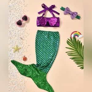 Infant mermaid costume